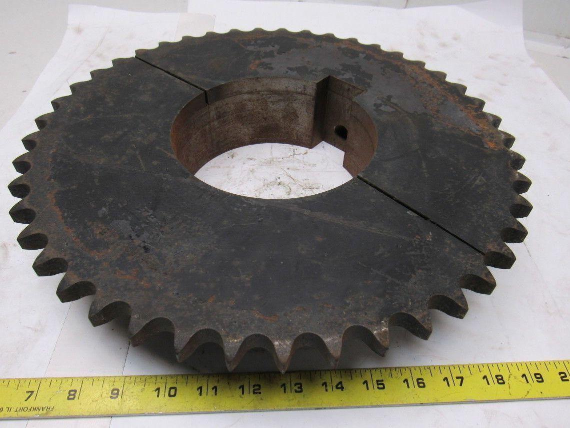 Martin 80B45S #80 Single Row Split Sprocket 6-1/8" Keyed Bore 45 Tooth