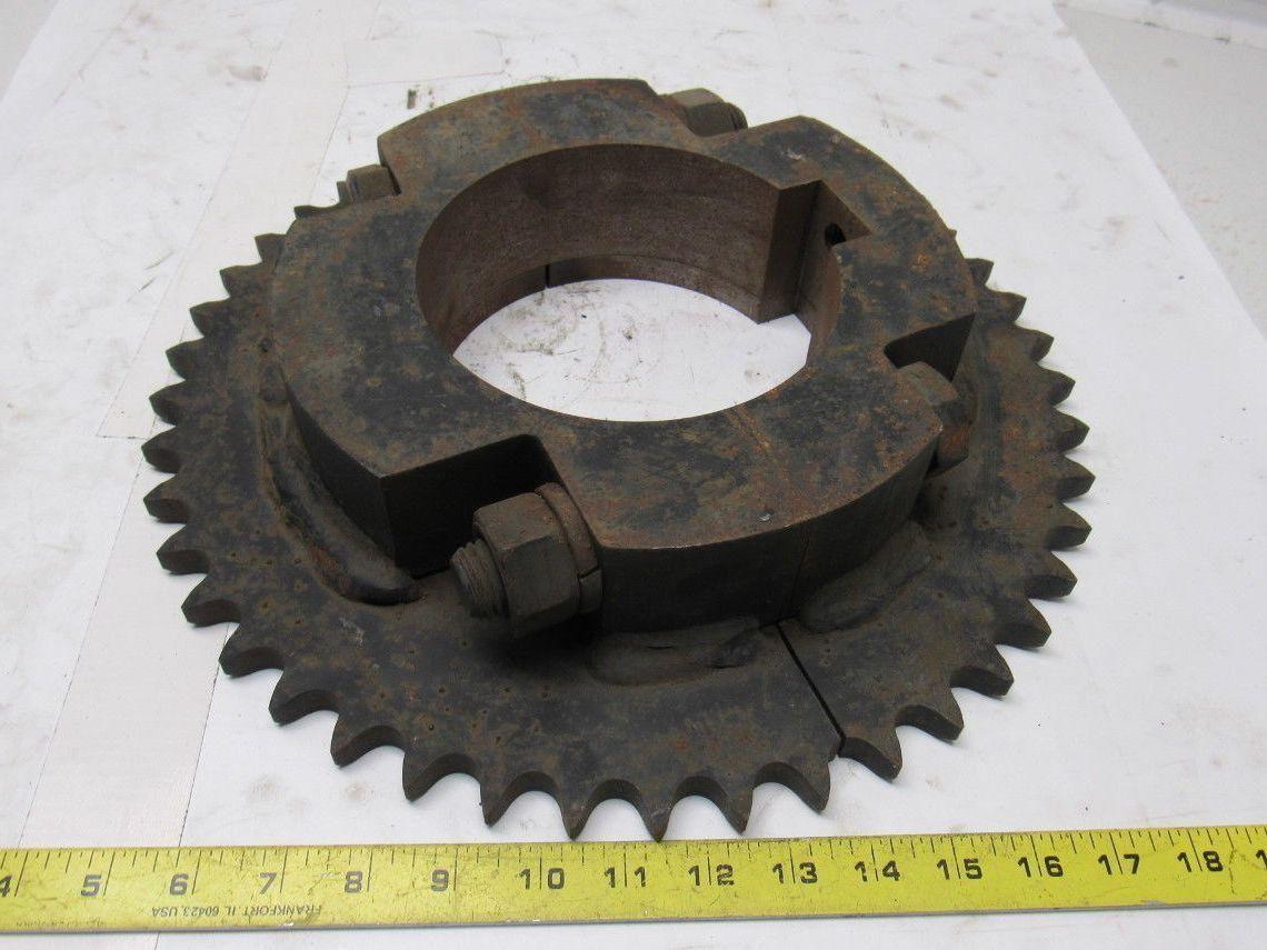 Martin 80B45S #80 Single Row Split Sprocket 6-1/8" Keyed Bore 45 Tooth