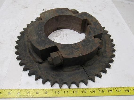 Martin 80B45S #80 Single Row Split Sprocket 6-1/8" Keyed Bore 45 Tooth