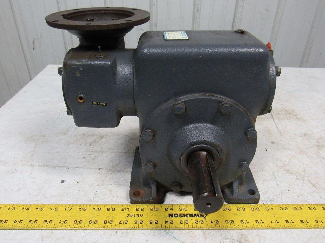 Winsmith 6MCTD Double Reduction Speed Reducer Gear Box 75:1 Ratio