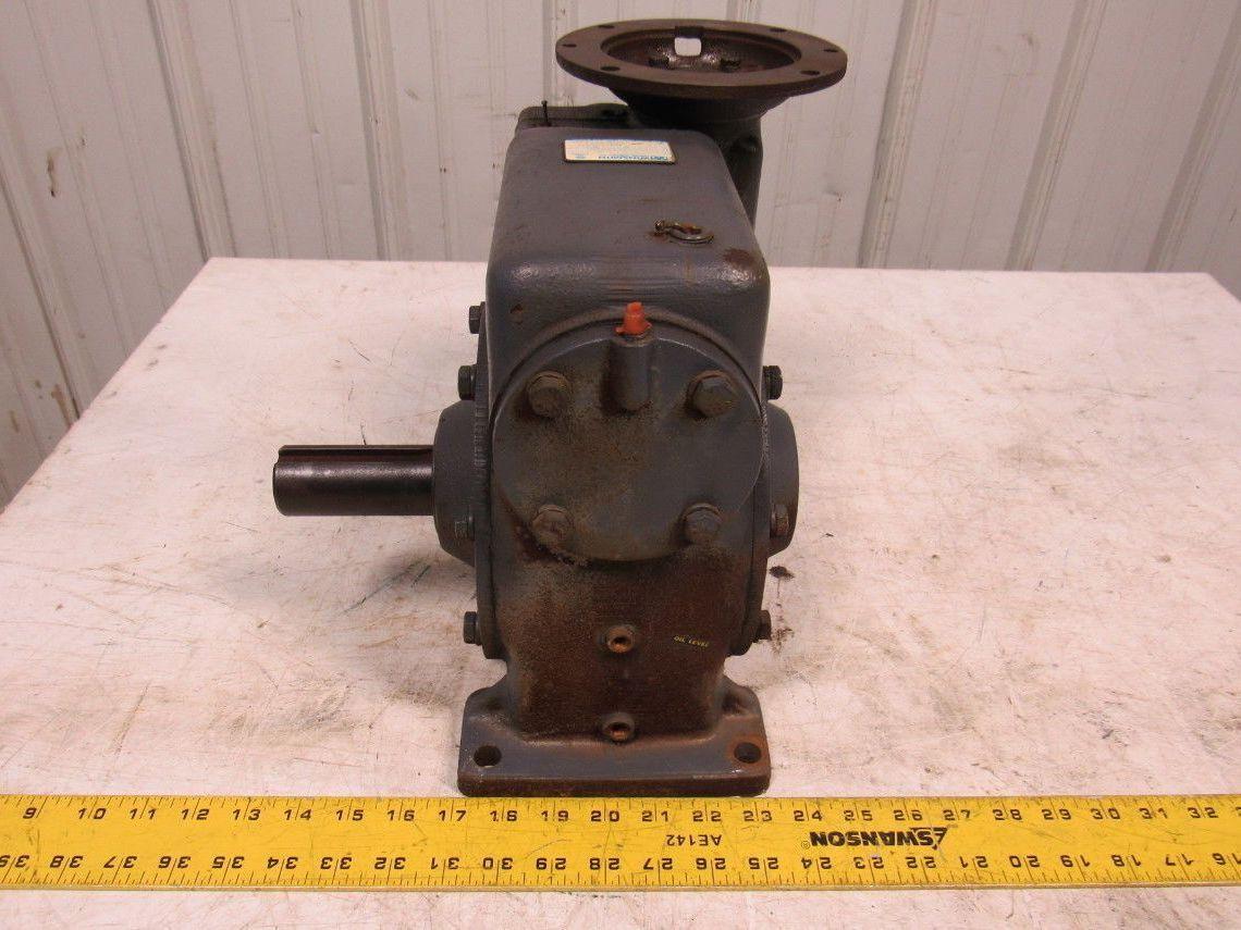 Winsmith 6MCTD Double Reduction Speed Reducer Gear Box 75:1 Ratio