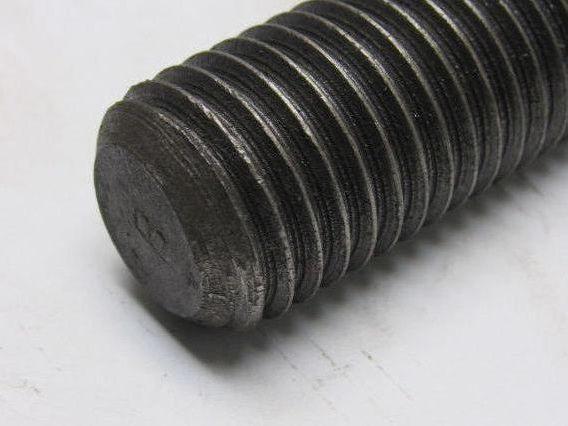 Double Ended 1"-8 x 26" Stud Bolt Plain Finish