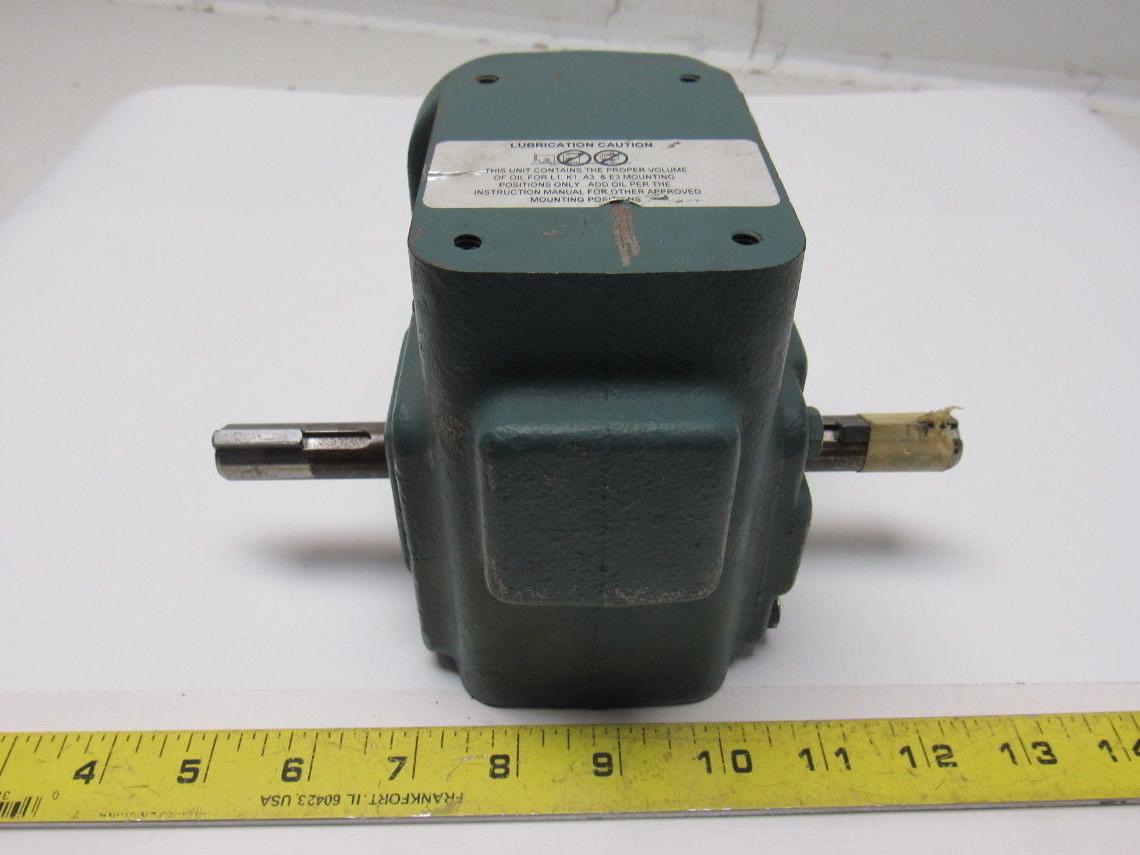Dodge Tigear A133B050N000LK Gear Box Speed Reducer 5:1 Ratio