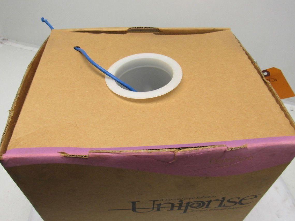 Uniprise 5ENP4P24-BL-P-CMS-PV Cat 5e Non-Plenum 4-Pair U/UTP Cable Blue 3048'