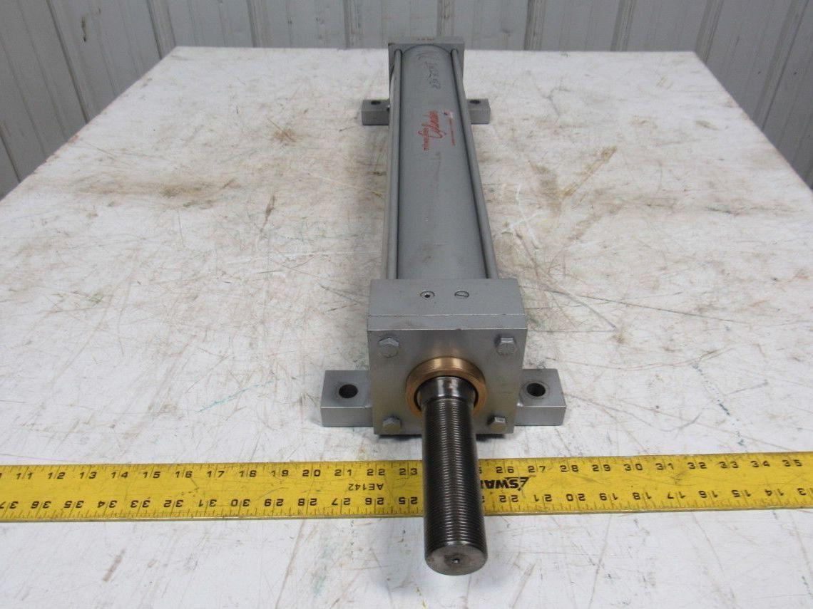 Milwaukee Cylinder Tie Rod Pneumatic Air Cylinder 4" Bore 19-3/4" Stroke