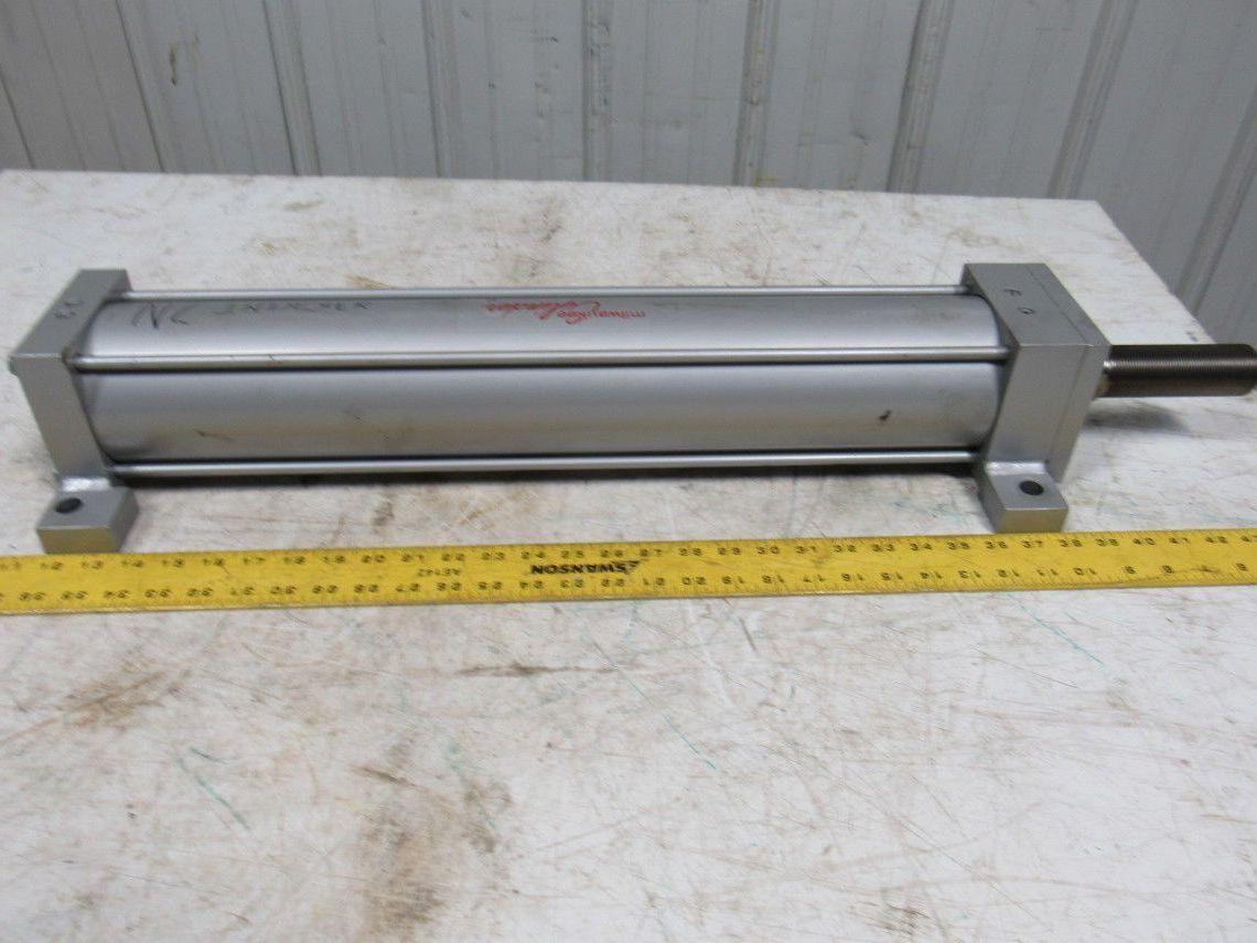 Milwaukee Cylinder Tie Rod Pneumatic Air Cylinder 4" Bore 19-3/4" Stroke