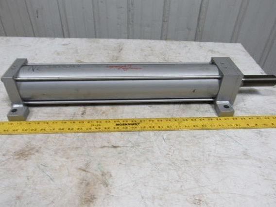 Milwaukee Cylinder Tie Rod Pneumatic Air Cylinder 4" Bore 19-3/4" Stroke