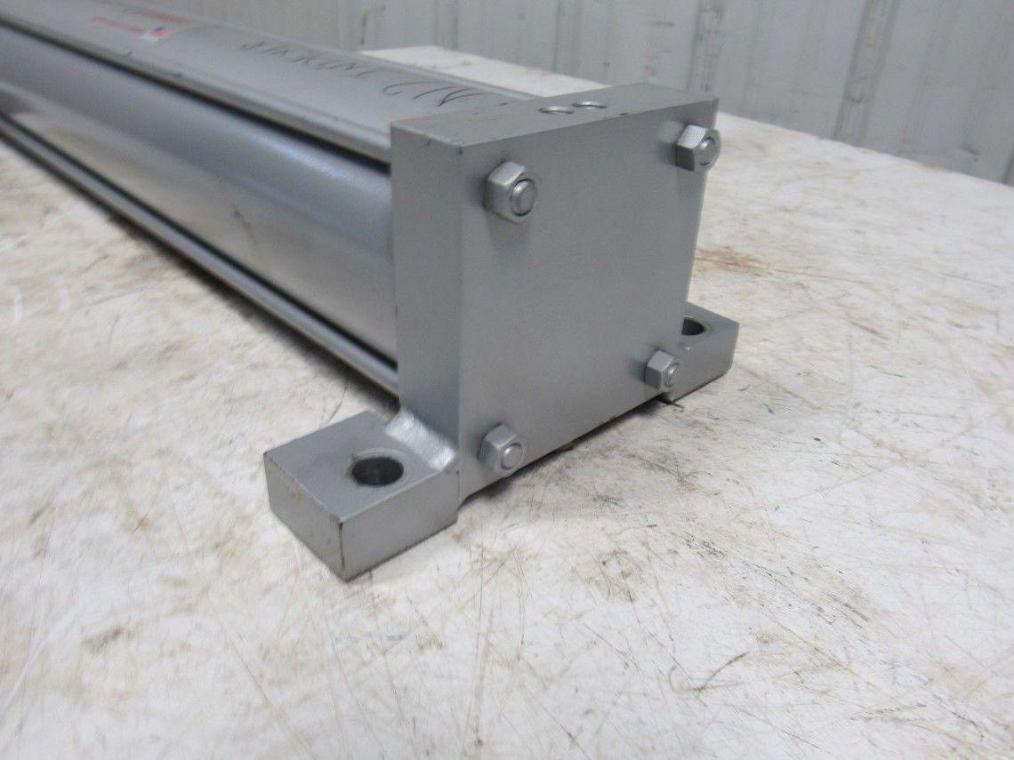 Milwaukee Cylinder Tie Rod Pneumatic Air Cylinder 4" Bore 19-3/4" Stroke