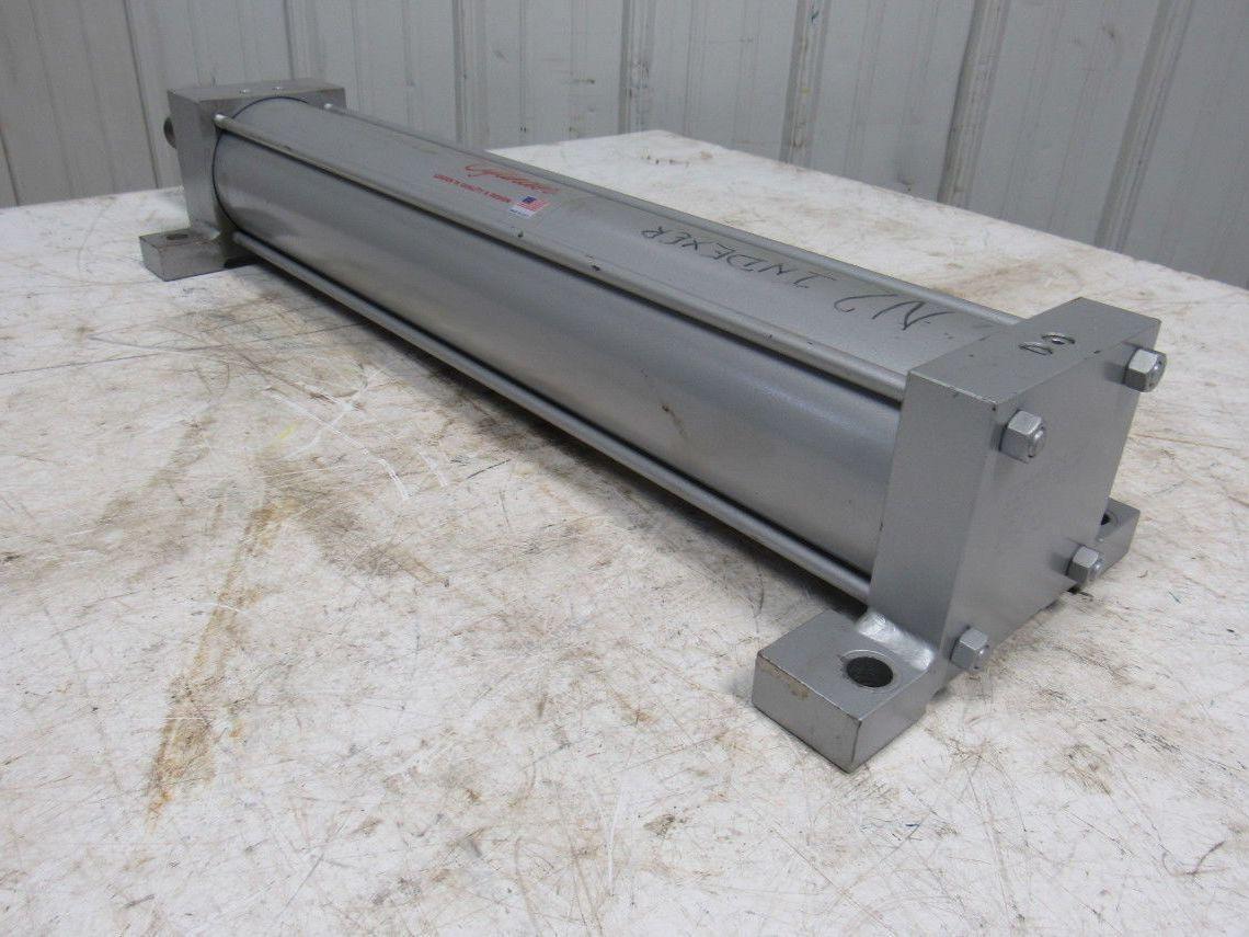 Milwaukee Cylinder Tie Rod Pneumatic Air Cylinder 4" Bore 19-3/4" Stroke