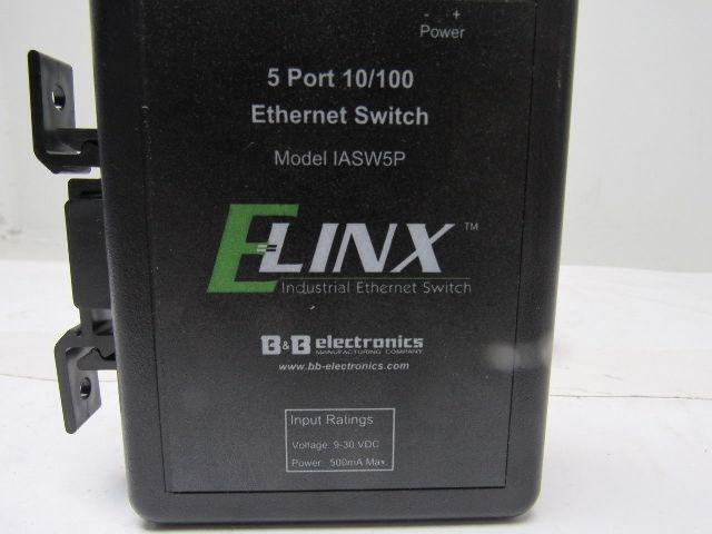 B&B Electronics IASW5P 5 Port Industrial Ethernet Switch