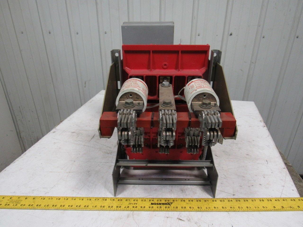 ABB Fused Circuit Breaker 1200A Max W/ABB 609902-T502 Solid State Trip Type SS