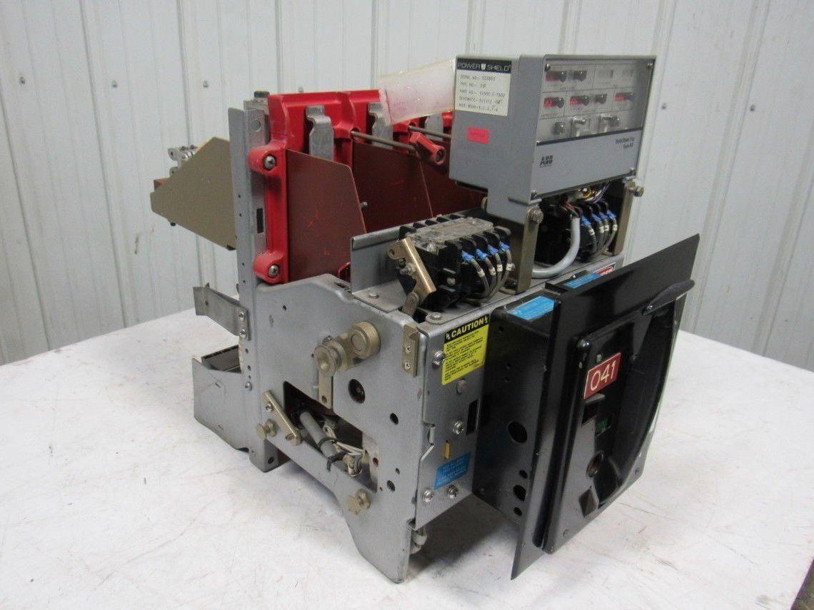 Gould Fused Circuit Breaker 2000A Max W/ABB 609902-T502 Solid State Trip Type SS