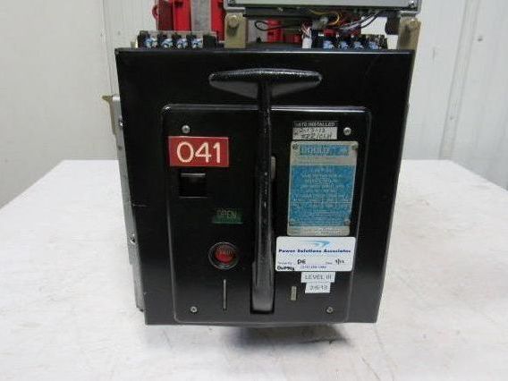 Gould Fused Circuit Breaker 2000A Max W/ABB 609902-T502 Solid State Trip Type SS