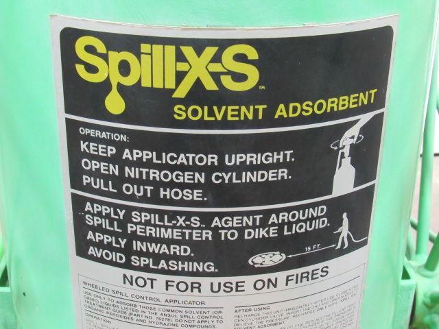 ANSUL SPILL-X-S Wheeled Spill Control Applicator 48 LB w/Nitrogen Tank