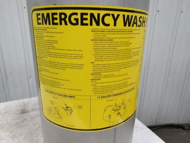 ENCON SAFETY 13 GALLON S.S. Pressurized Portable Eyewash Station