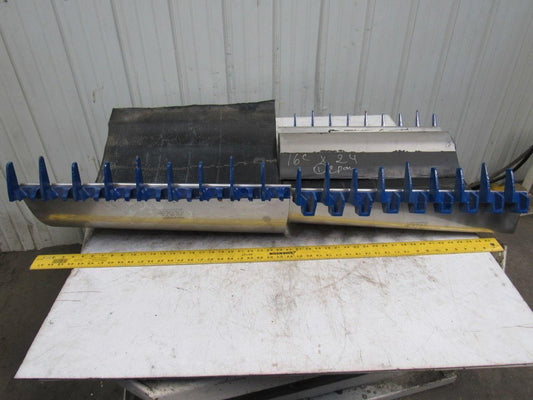 POWERSEAL PIPELINE PROD 312216C240AA-LB 24" Iron Lug Double Panel Clamp S.S.&SBR