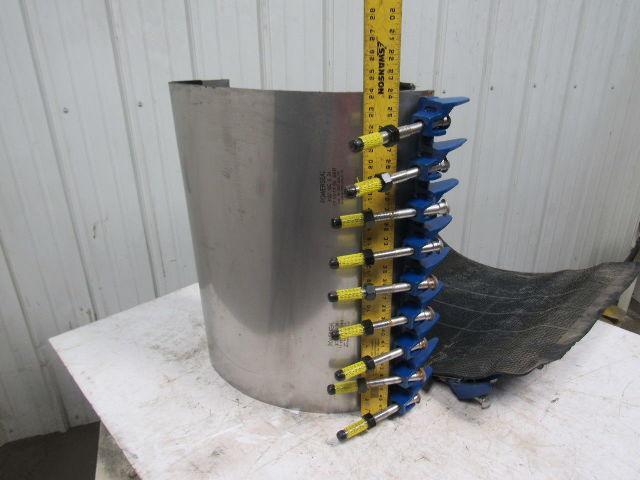 POWERSEAL PIPELINE PROD 312216C240AA-LB 24" Iron Lug Double Panel Clamp S.S.&SBR