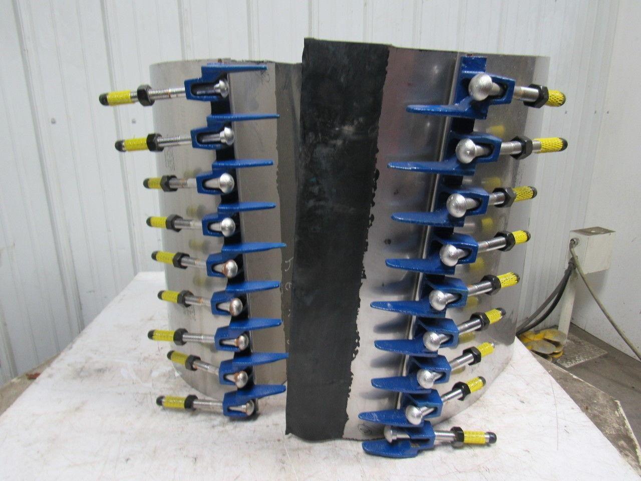 POWERSEAL PIPELINE PROD 312216C240AA-LB 24" Iron Lug Double Panel Clamp S.S.&SBR