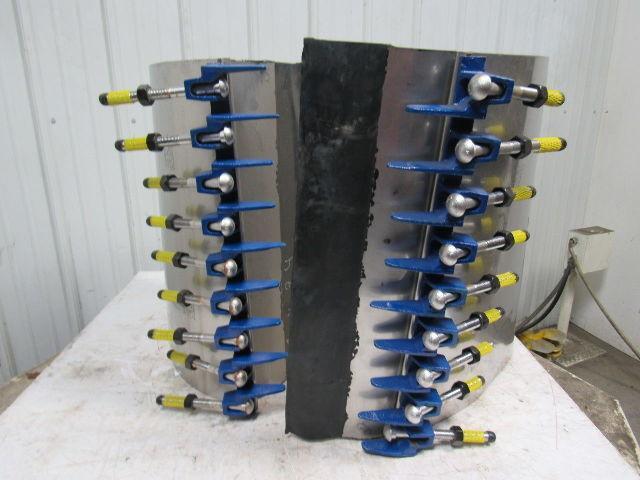 POWERSEAL PIPELINE PROD 312216C240AA-LB 24" Iron Lug Double Panel Clamp S.S.&SBR