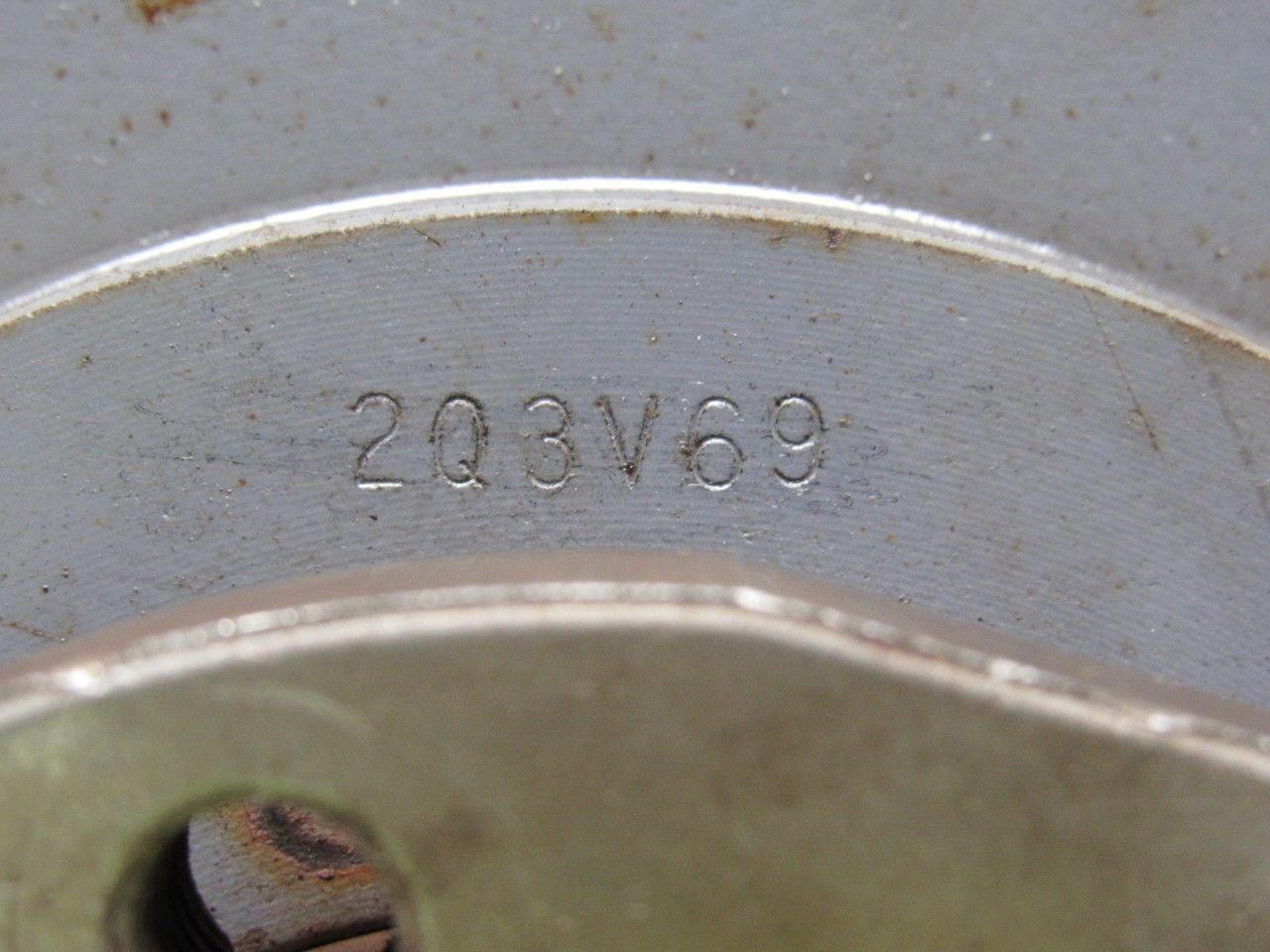 Browning 2Q3V69 Cast Iron Pulley Sheave 2 Groove Split Taper 1-3/8" Bore