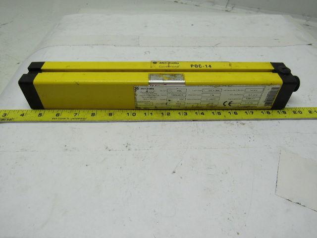 A-B Allen Bradley 440L-R4B0300N POC-14 Safety Light Curtain Receiver 12" height