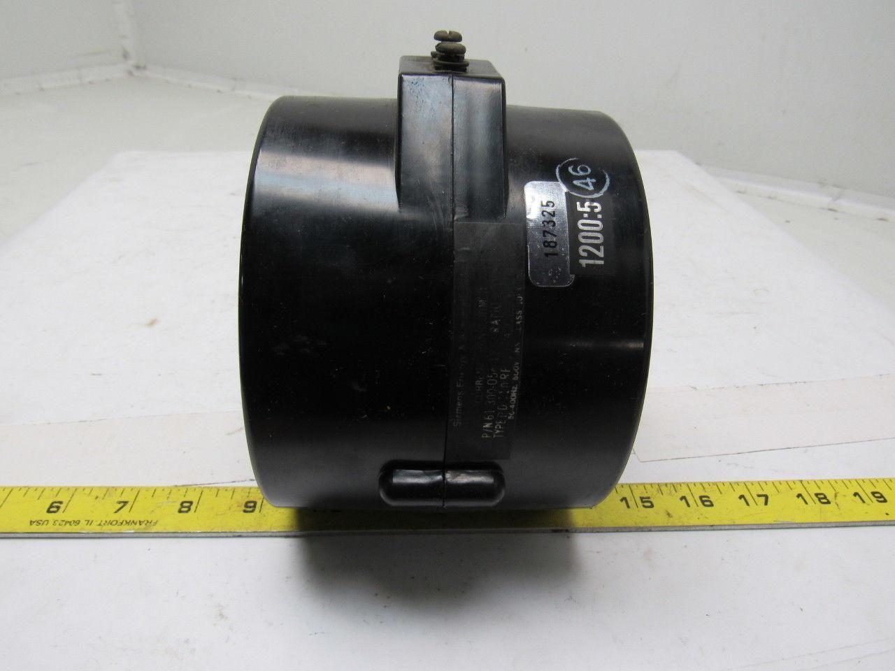 Siemens 61-300-058-121 Type RD-110 Current Transformer Ratio 1200/5A 50/60Hz