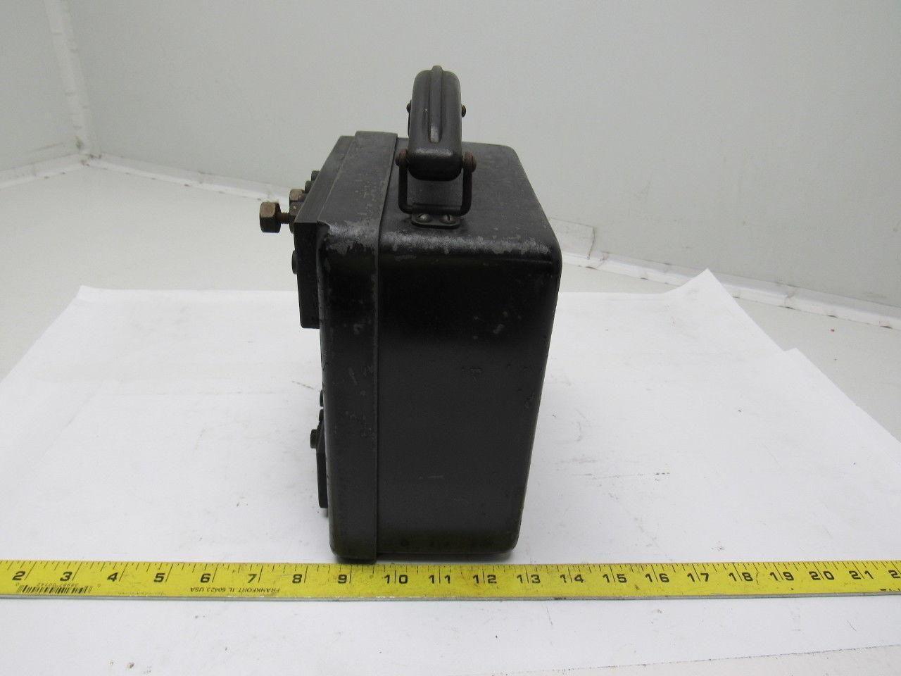 Esterline Angus Model C Universal Current Transformer 2500 Volt