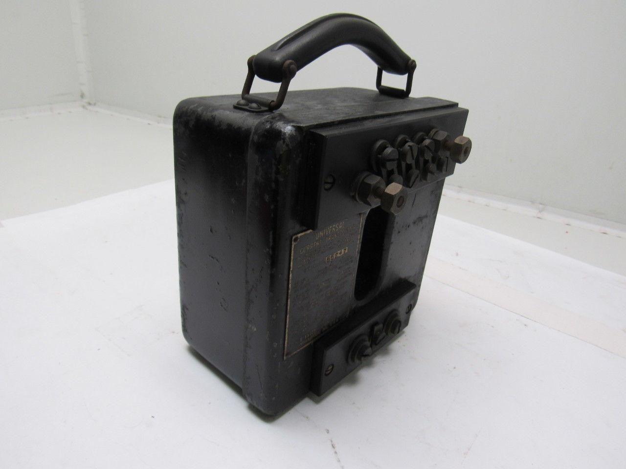 Esterline Angus Model C Universal Current Transformer 2500 Volt