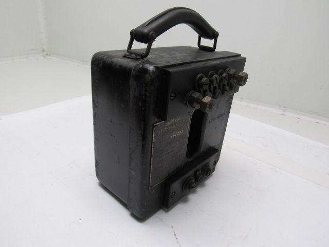 Esterline Angus Model C Universal Current Transformer 2500 Volt