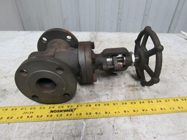 BONNEY FORGE 107763-0029 2" FCS GLOBE Valve Class 150 Steel