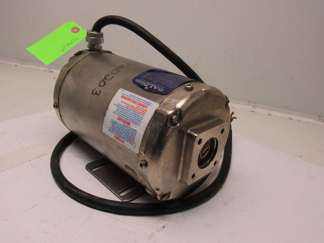 Baldor 3.2HP 3PH 208-230/460V 3470RPM Electric Washdown Motor