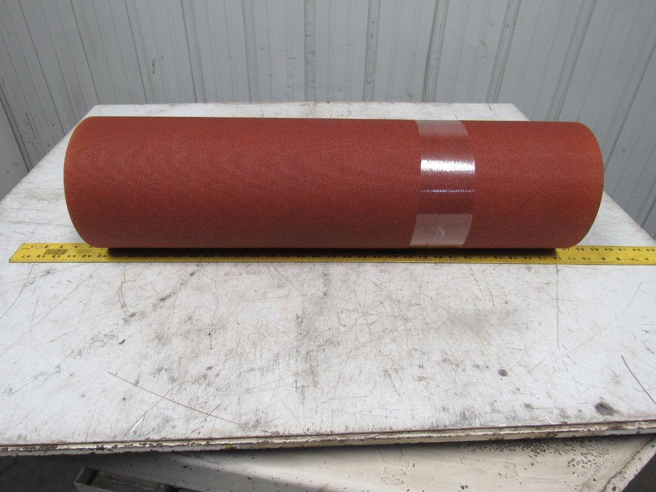 3 ply red rubber rough top incline conveyor belt 7' X 30-1/2" X 0.313"