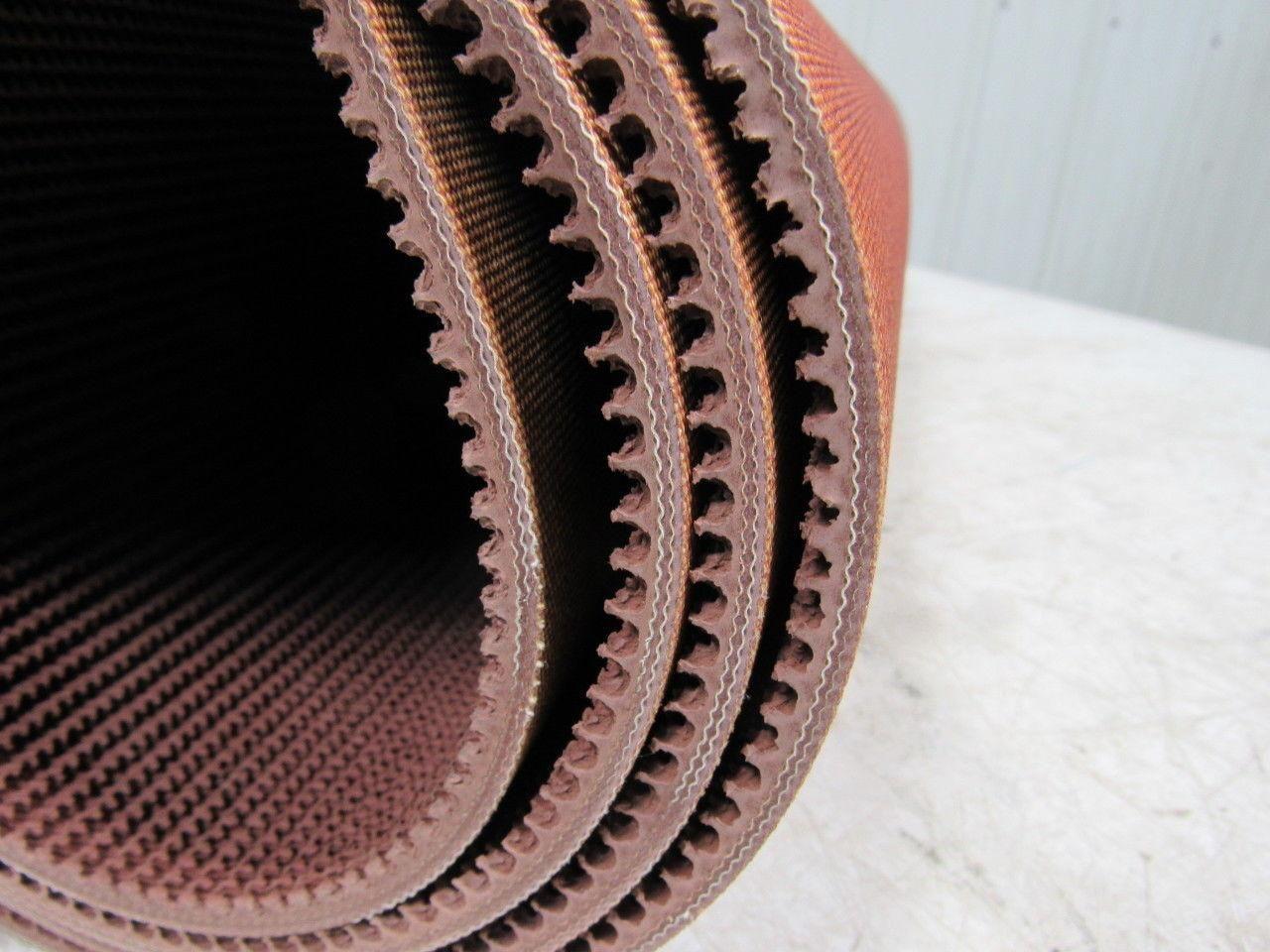 3 ply red rubber rough top incline conveyor belt 7' X 30-1/2" X 0.313"