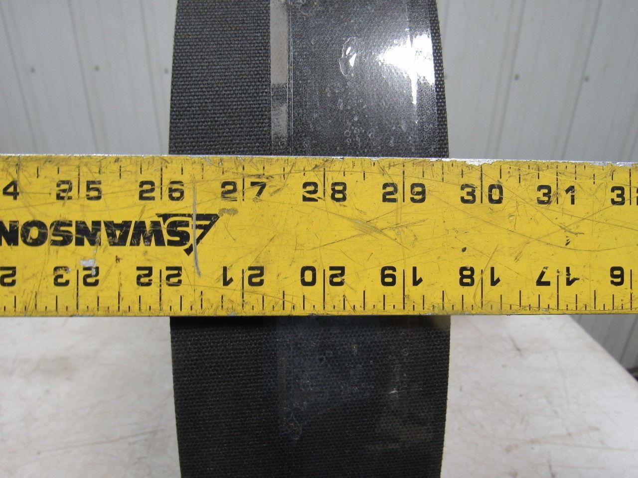Triple Ply Black Conveyor Belt Nitrile Friction Surface 194' X 3-1/2" X 0.135"