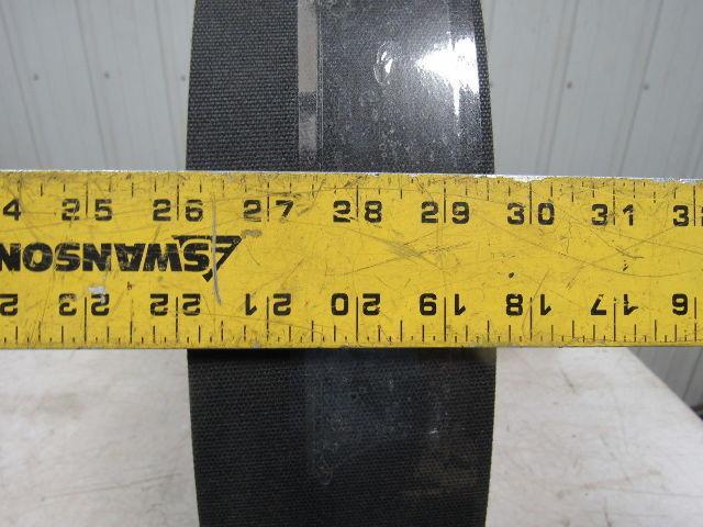 Triple Ply Black Conveyor Belt Nitrile Friction Surface 194' X 3-1/2" X 0.135"