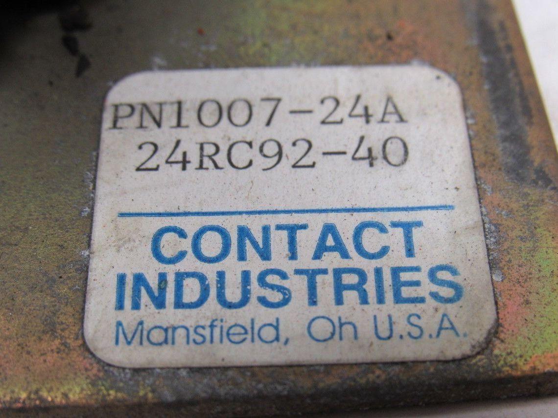 Contact Industries PN1007-24A-24RC92-40 Contactors From a Raymond 019-E6OL Lift