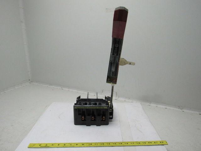 Allen Bradley 1494V-DS60 Ser A Disconnect Switch 60A 600V Non-Fused Left Hand