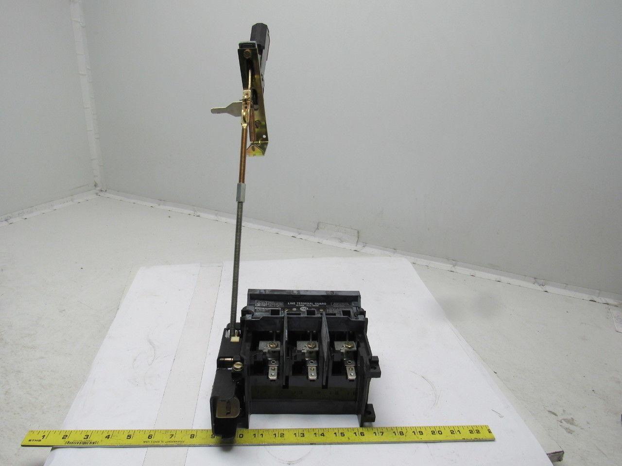 Allen Bradley 1494V-DS60 Ser A Disconnect Switch 60A 600V Non-Fused Left Hand