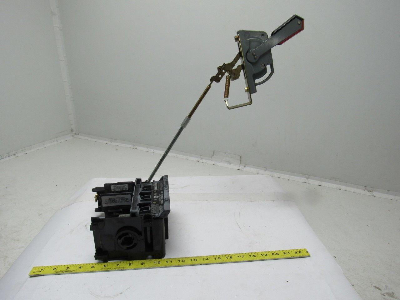 Allen Bradley 1494V-DS60 Ser A Disconnect Switch 60A 600V Non-Fused Left Hand