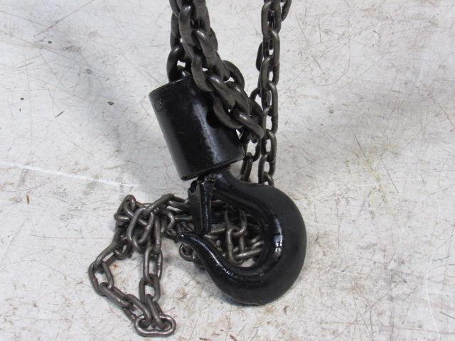 CM Cyclone Model M 1-1/2 Ton Manual Chain Fall Hoist 11' 4" Lift Load Tested