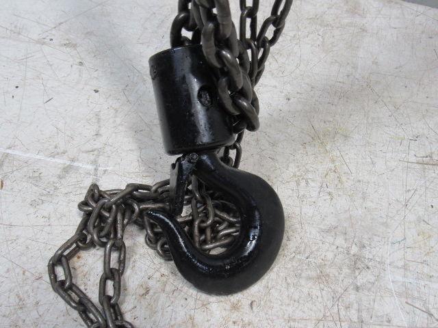 CM Cyclone Model M 1-1/2 Ton Manual Chain Fall Hoist 11' 4" Lift Load Tested