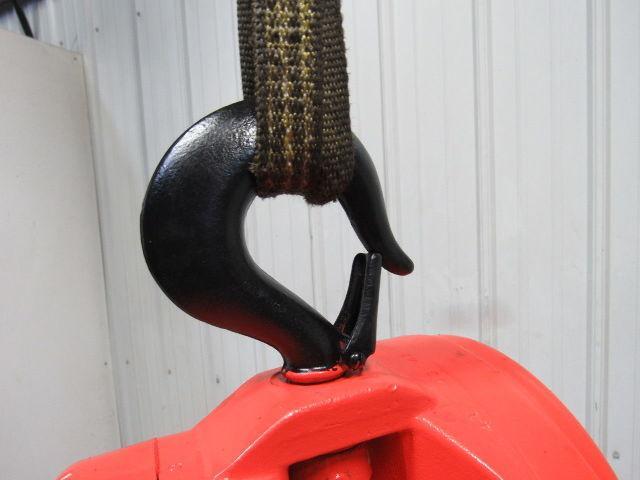 CM Cyclone Model M 1-1/2 Ton Manual Chain Fall Hoist 11' 4" Lift Load Tested