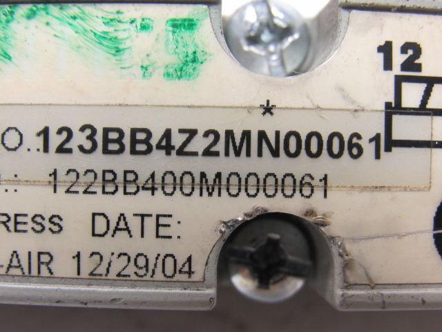 Numatics 123BB4Z2MN00061 4/2 Way 150 PSIG 24VDC Piloted Solenoid Valve