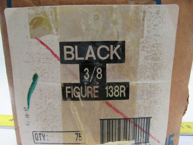 Figure 138R Split Ring Hangers 1/2" Black Malleable Iron 3/8" Rod Size Lot of20