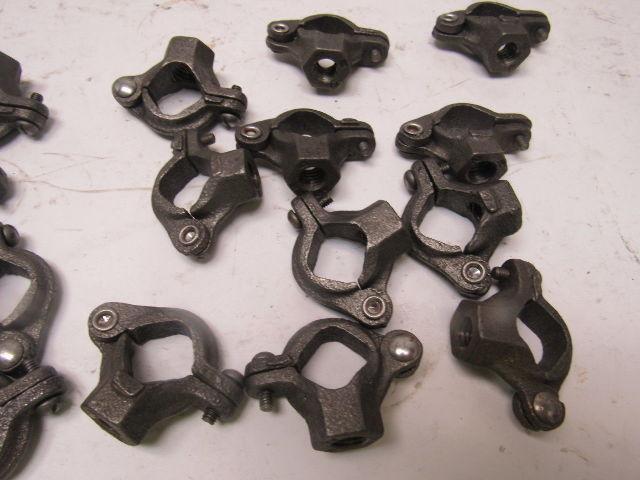 Figure 138R Split Ring Hangers 1/2" Black Malleable Iron 3/8" Rod Size Lot of20
