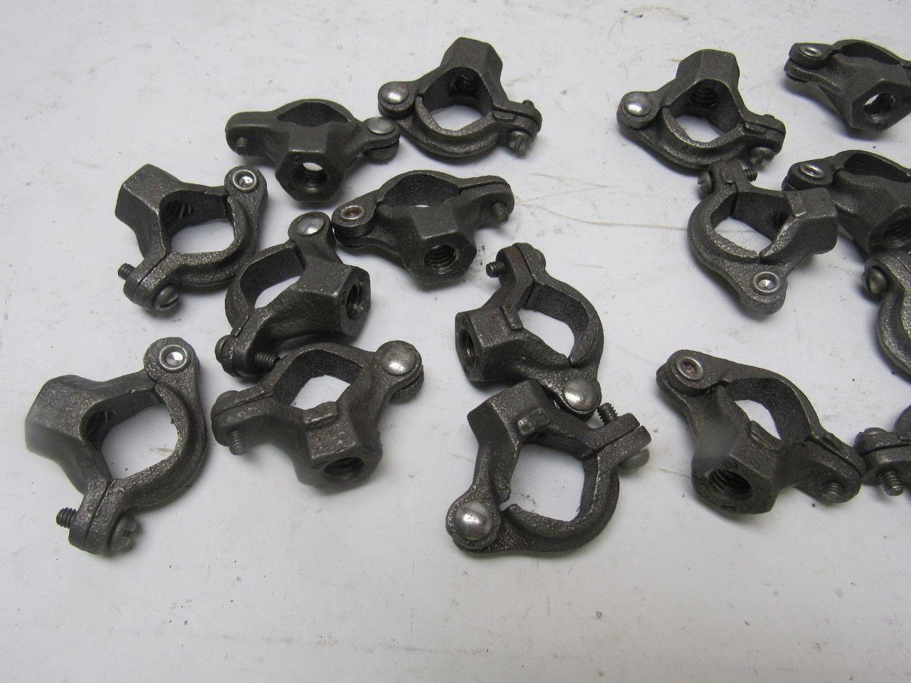 Figure 138R Split Ring Hangers 1/2" Black Malleable Iron 3/8" Rod Size Lot of20