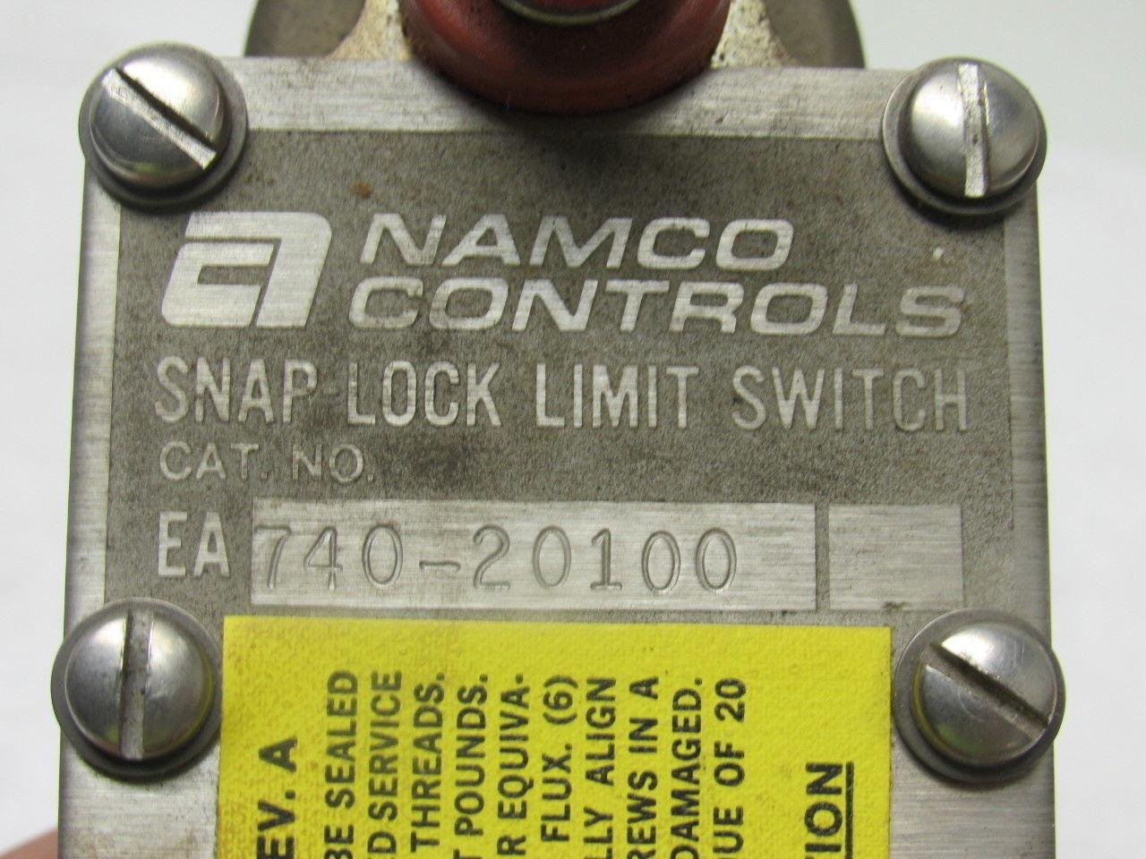 Namco Controls 740-20100 Snap Lock Limit Switch