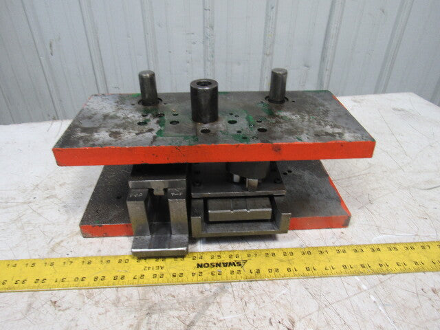 Danley 2 Pin Punch Press Die Shoe Set 16"X6" X 1"