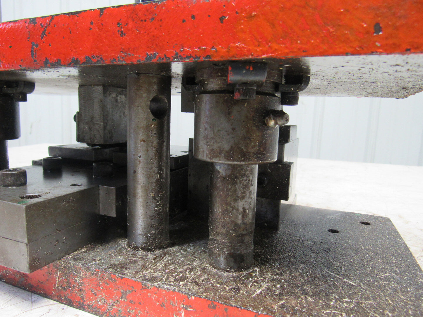 Danley 2 Pin Punch Press Die Shoe Set 16"X6" X 1"
