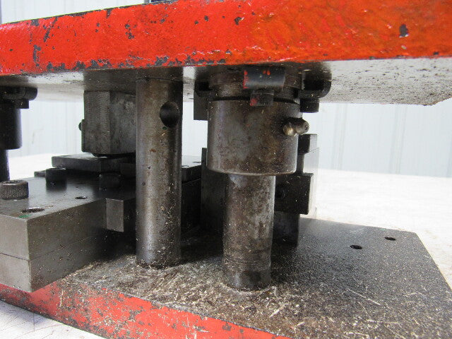 Danley 2 Pin Punch Press Die Shoe Set 16"X6" X 1"